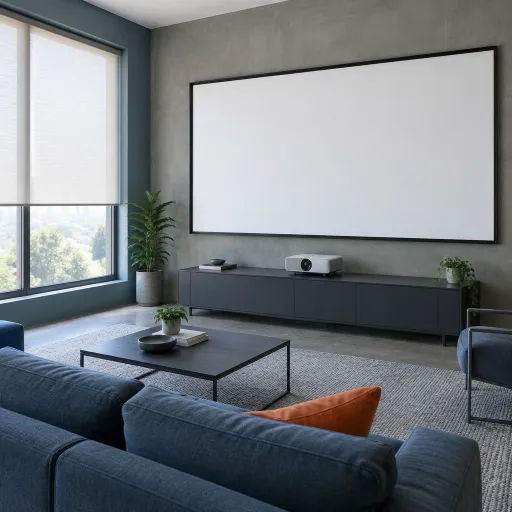 Choosing the Perfect Screen for Your Home Theater Projector