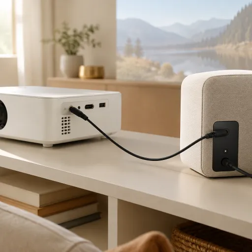 How a 3.5mm audio cable enhances your home theater projector experience