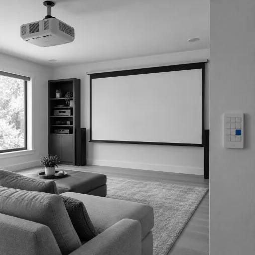 How a crestron system transforms your home theater projector experience