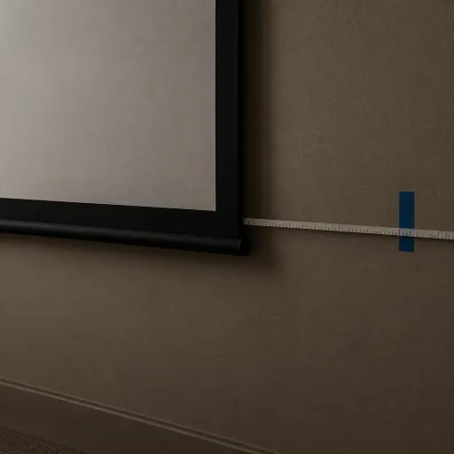 Choosing the Right Projection Screen Size for Your Home Theater