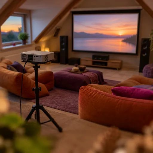 Enhance Your Home Theater Experience with a Projector Tripod Stand