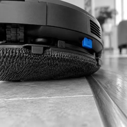 Exploring the Versatility of a Black Mop in Robot Vacuums