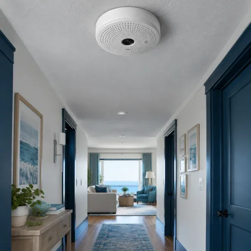 Enhancing Home Security with a Smoke Detector Spy Camera Featuring Audio