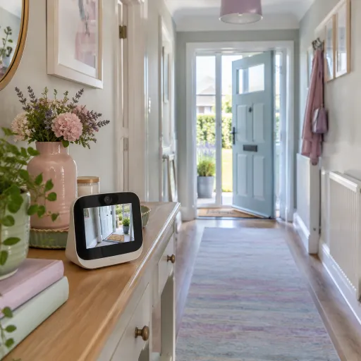 Enhancing Home Security with CCTV Cameras Featuring Built-in Displays