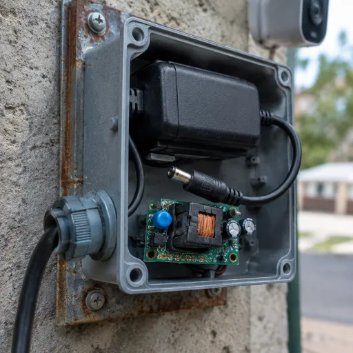 How to safely convert 120 volts to watts for efficient home security cameras
