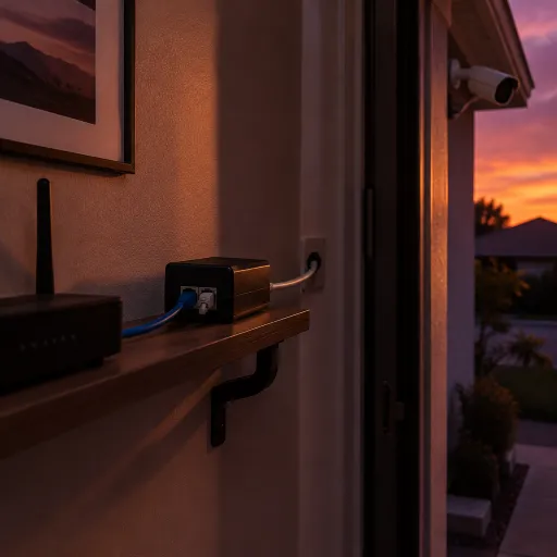 Understanding the Role of PoE Injectors in Home Security Cameras