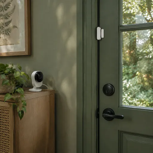 How contact door sensors enhance your home security camera system