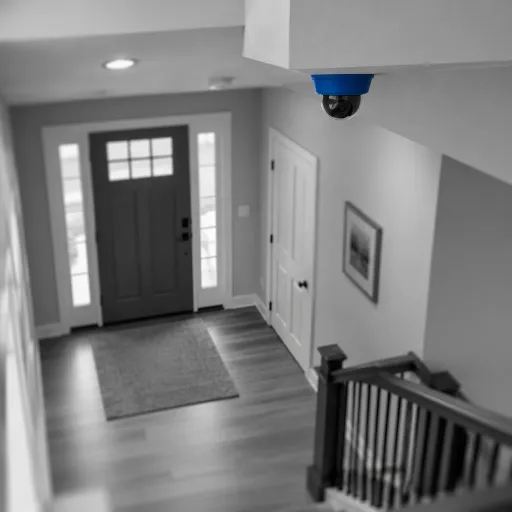 Enhancing Home Security with a PTZ Camera Mounted on a Drop-Down Ceiling