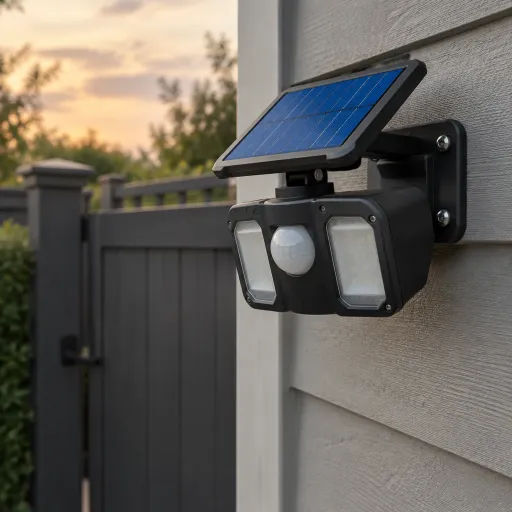 Enhancing Home Security with Solar-Powered Lights