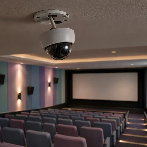 Are cameras installed in movie theaters?