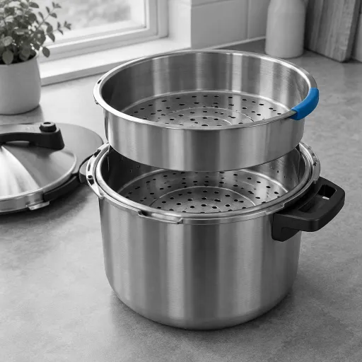 The Stackable Stainless Steel Insert Changed How I Use My Pressure Cooker