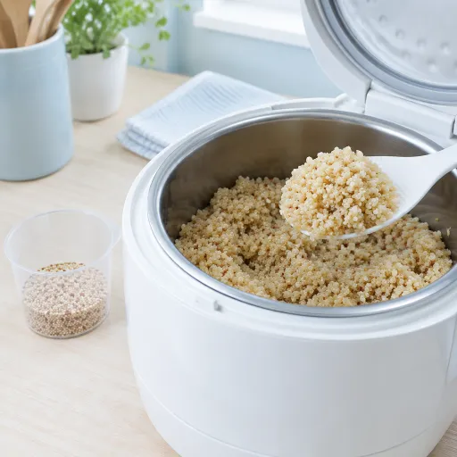 Simple steps to cook quinoa in a rice cooker