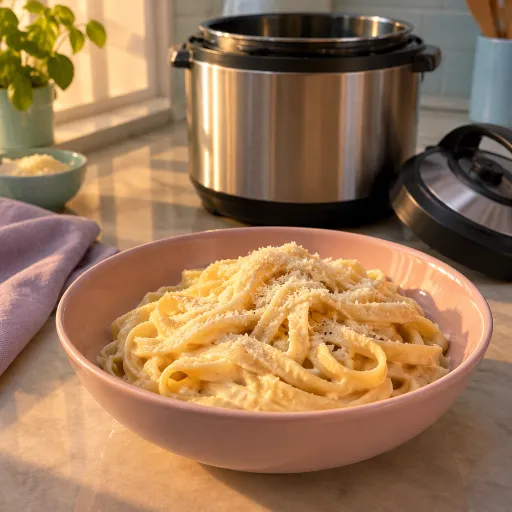 Mastering Fettuccine Alfredo with an Instant Pot