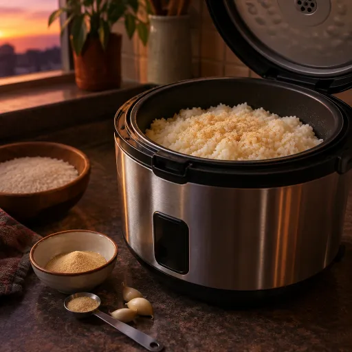 How to use garlic powder in your rice cooker for flavorful meals