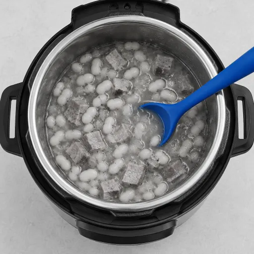 Effortless Cooking with Instant Pot: Ham and Beans Recipe
