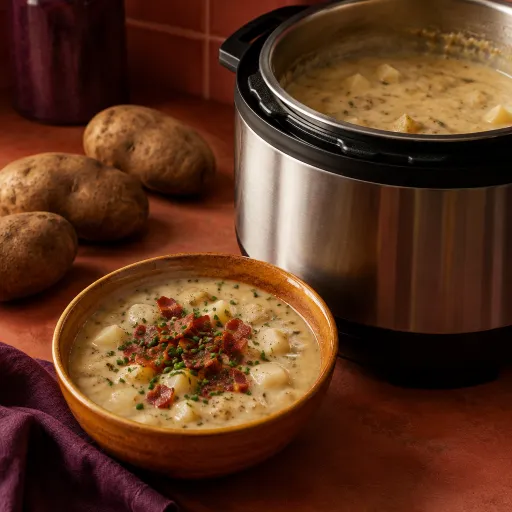 A Delectable Instant Pot Potato Soup Recipe
