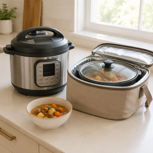 How insulated carriers for food enhance electric pressure cooker meals