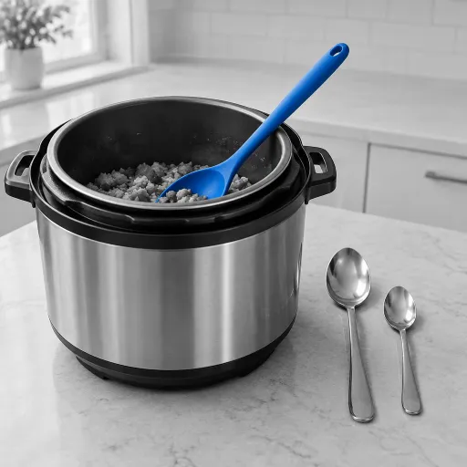 Choosing the right size spoons for your electric pressure cooker