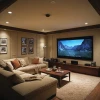 Enhancing Your Home Theater with a Retractable Projector Screen