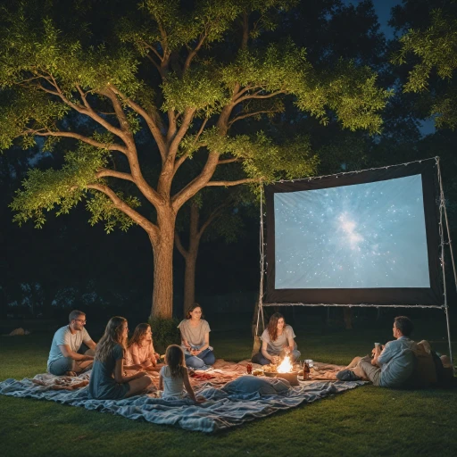 Enhance Your Outdoor Movie Nights with a Laser Projector