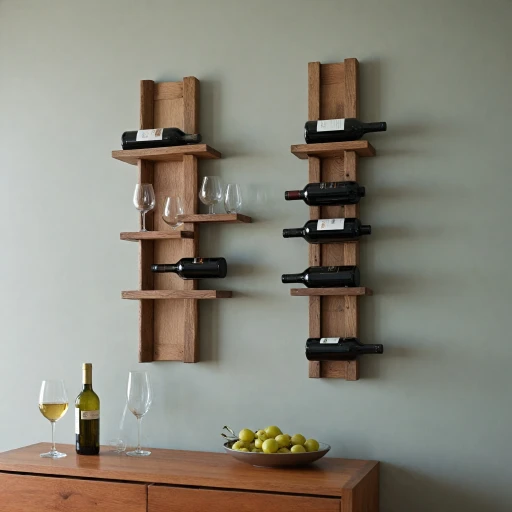 Enhance Your Space with a Stylish Wall-Mounted Wine Bottle Holder
