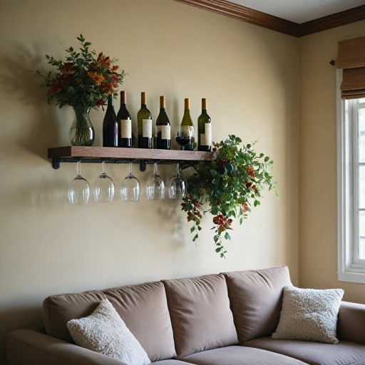 Enhance Your Space with a Wall-Mounted Wine Glass Holder
