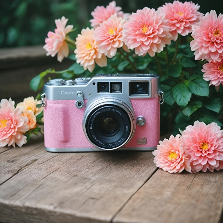 Exploring the Charm of a Pink Digital Camera