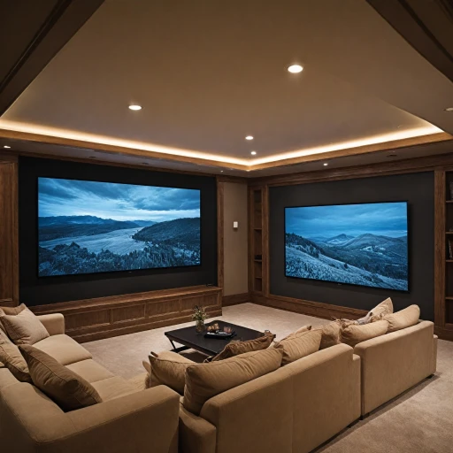 Enhancing Your Home Theater with a Ceiling-Mounted Movie Screen