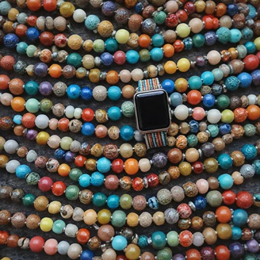 Exploring the charm of apple watch series 3 beaded bands