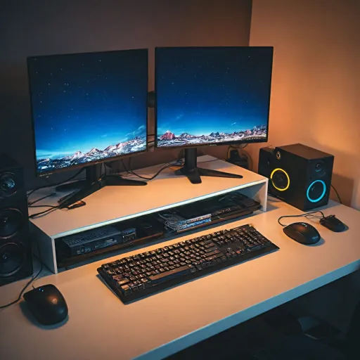Enhance Your Gaming Setup with a 5mm RGB Strip for PC