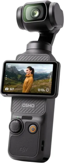Osmo Pocket 3, Vlogging Cameras with 1'' CMOS & 4K/120fps Vlog Camera, 3-Axis Stabilization, Fast Focusing, Face/Object Tracking, Digital Vlogging Camera for YouTube