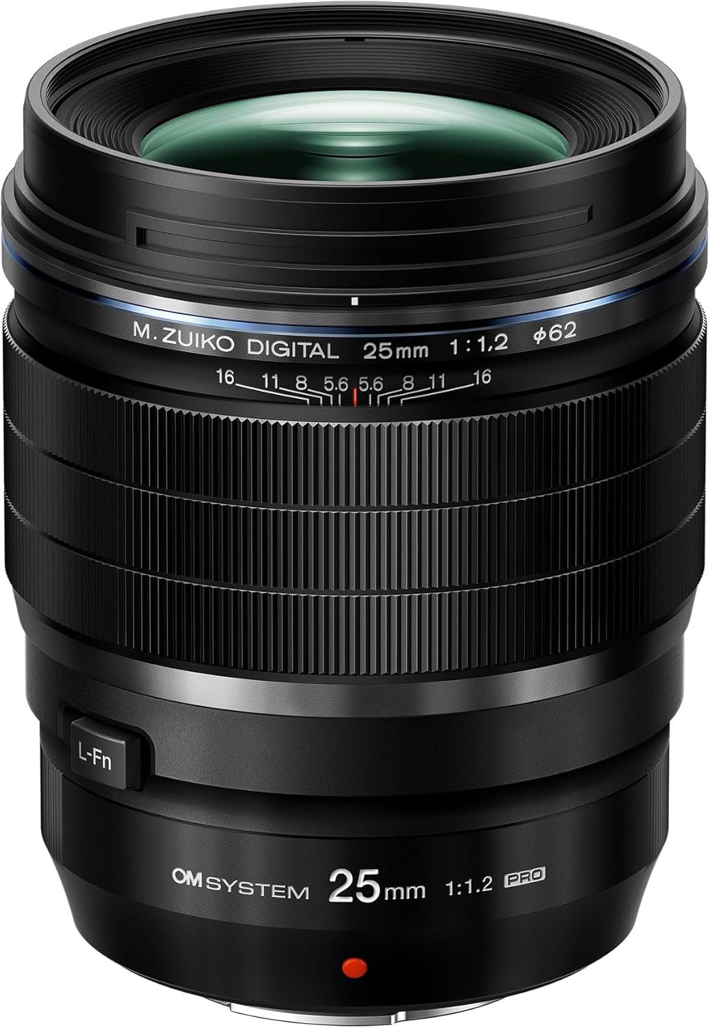 Olympus M.Zuiko Digital ED 25mm F1.2 PRO for Micro Four Thirds System Camera, Ultra Bright F1.2 Lens, Weather Sealed Design, MF Clutch, L-Fn Button