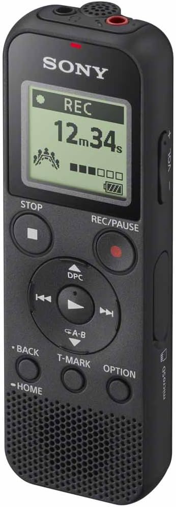 ICD-PX370 Mono Digital Voice Recorder with Built-In USB Voice Recorder,black PX370 - Mono Recorder