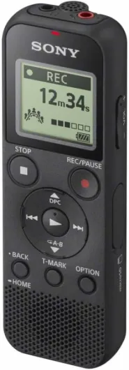 ICD-PX370 Mono Digital Voice Recorder with Built-In USB Voice Recorder,black PX370 - Mono Recorder