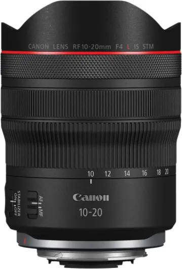 RF10-20mm F4 L is STM, Ultra-Wide-Angle Lens for Full-Frame Cameras, Compact & Lightweight, Great for Still Photography & Videography
