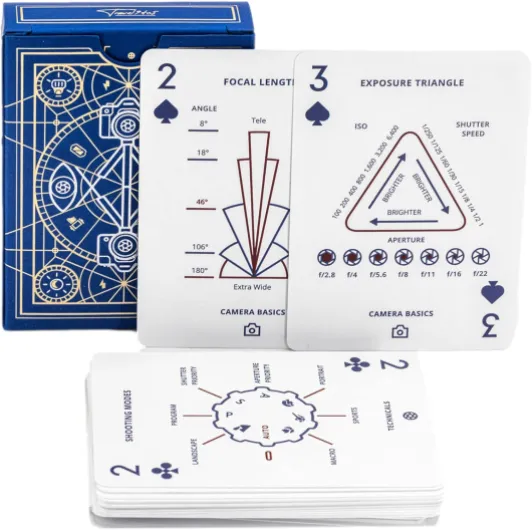 The Photography Deck Waterproof - Camera Settings Cheat Sheets - Idea Cards - Essential Shooting Guide - Tips Reference Card 3 - Waterproof Photography Deck