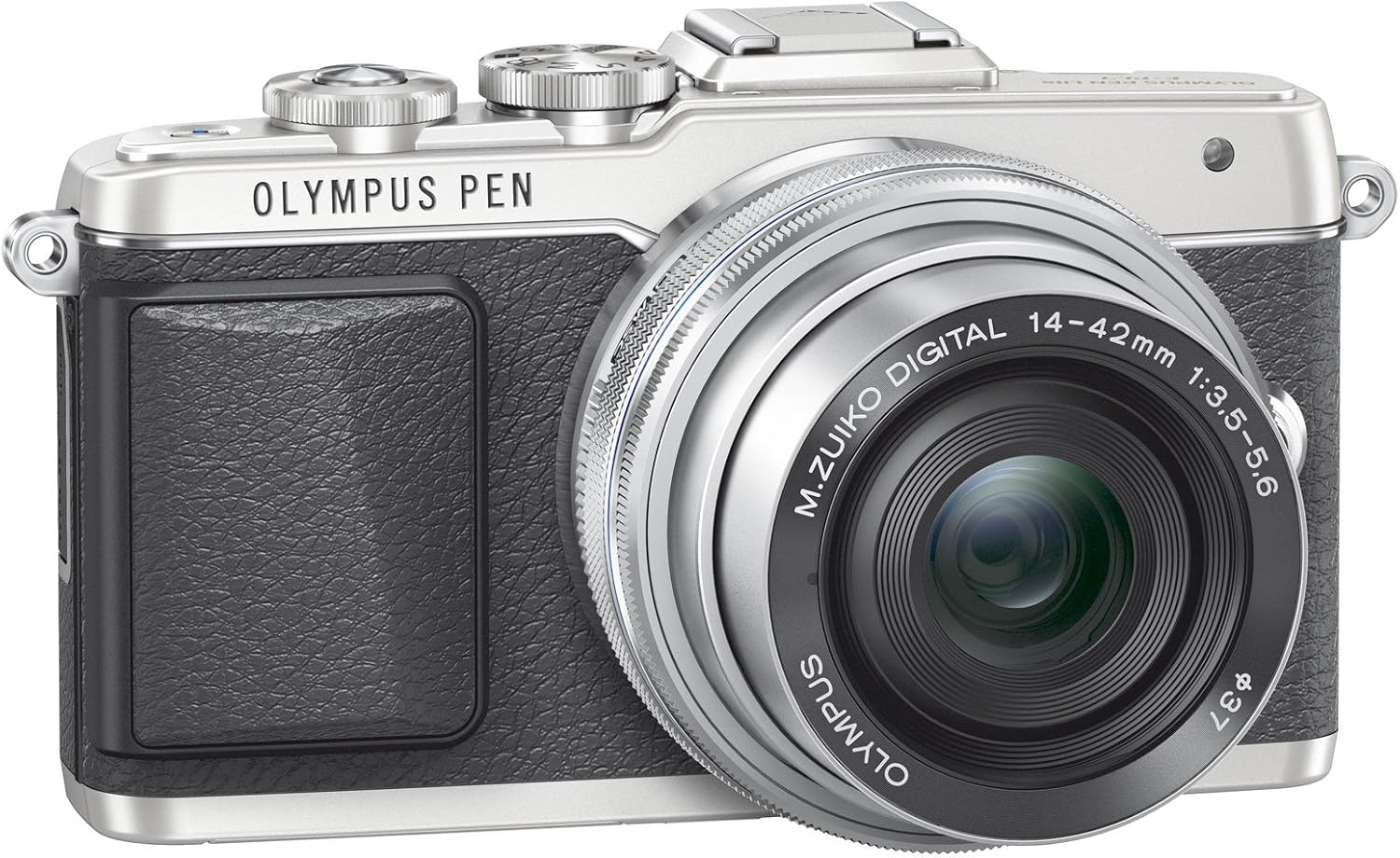 Olympus E-PL7 16MP Mirrorless Digital Camera with 3-Inch LCD with 14-42mm EZ Lens (Silver) - International Version
