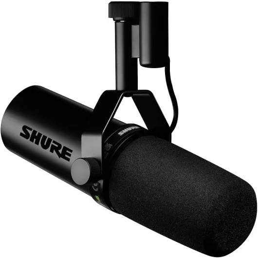 SM7dB Dynamic Vocal Microphone with Built-in Preamp – Studio Mic for Streaming, Podcasting, and Recording – Smooth Sound, Wide Frequency Range, Rugged Build, Windscreen Included, Black SM7dB (Built-In Preamp)
