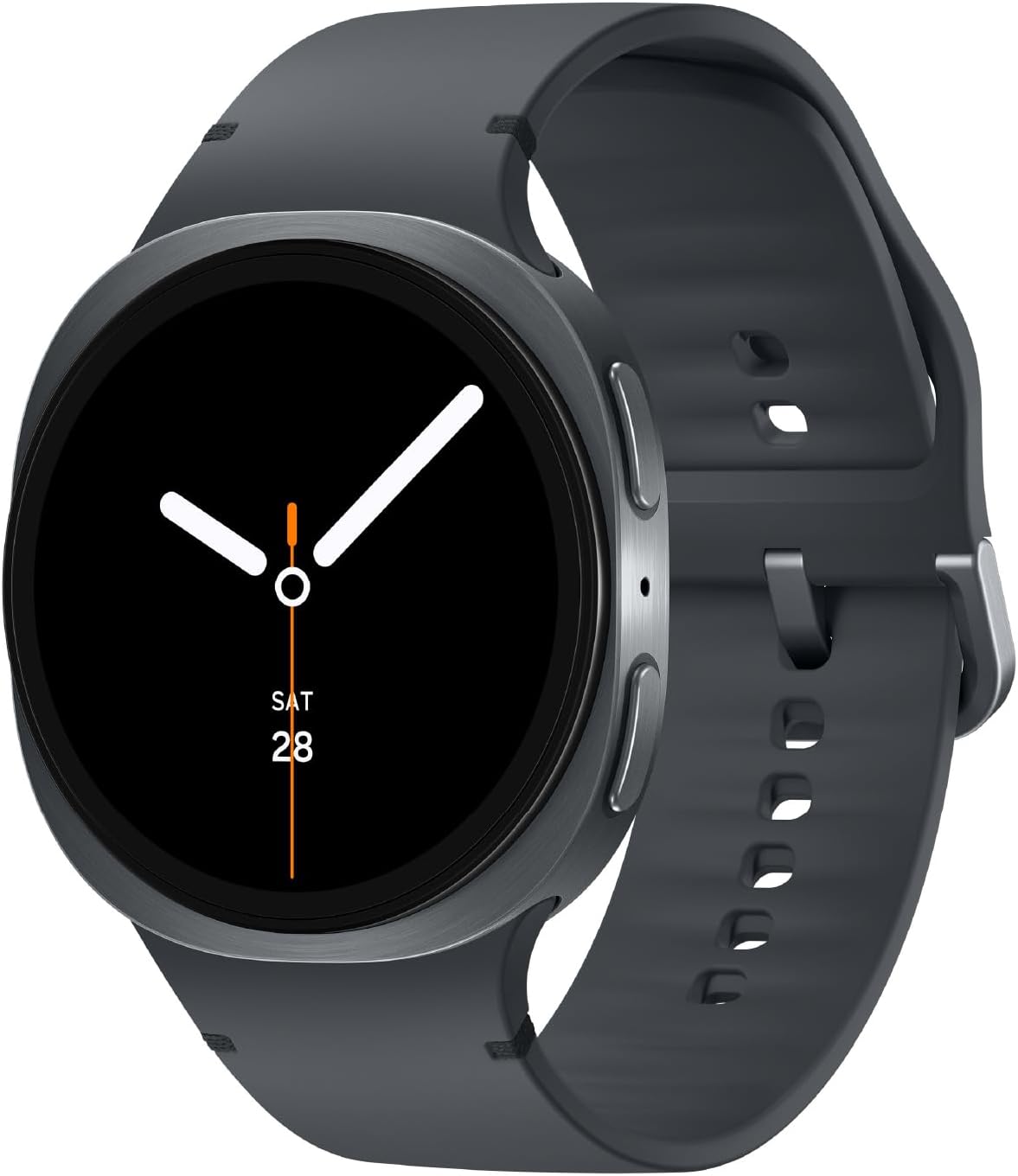 Galaxy Watch 8 (2025) 44mm Bluetooth Smartwatch, Cushion Design, Fitness Tracker, Sleep Coaching, Running Coach, Energy Score, Heart Rate Tracking, Graphite [US Version, 2 Yr Warranty] Graphite 44mm Bluetooth Watch8