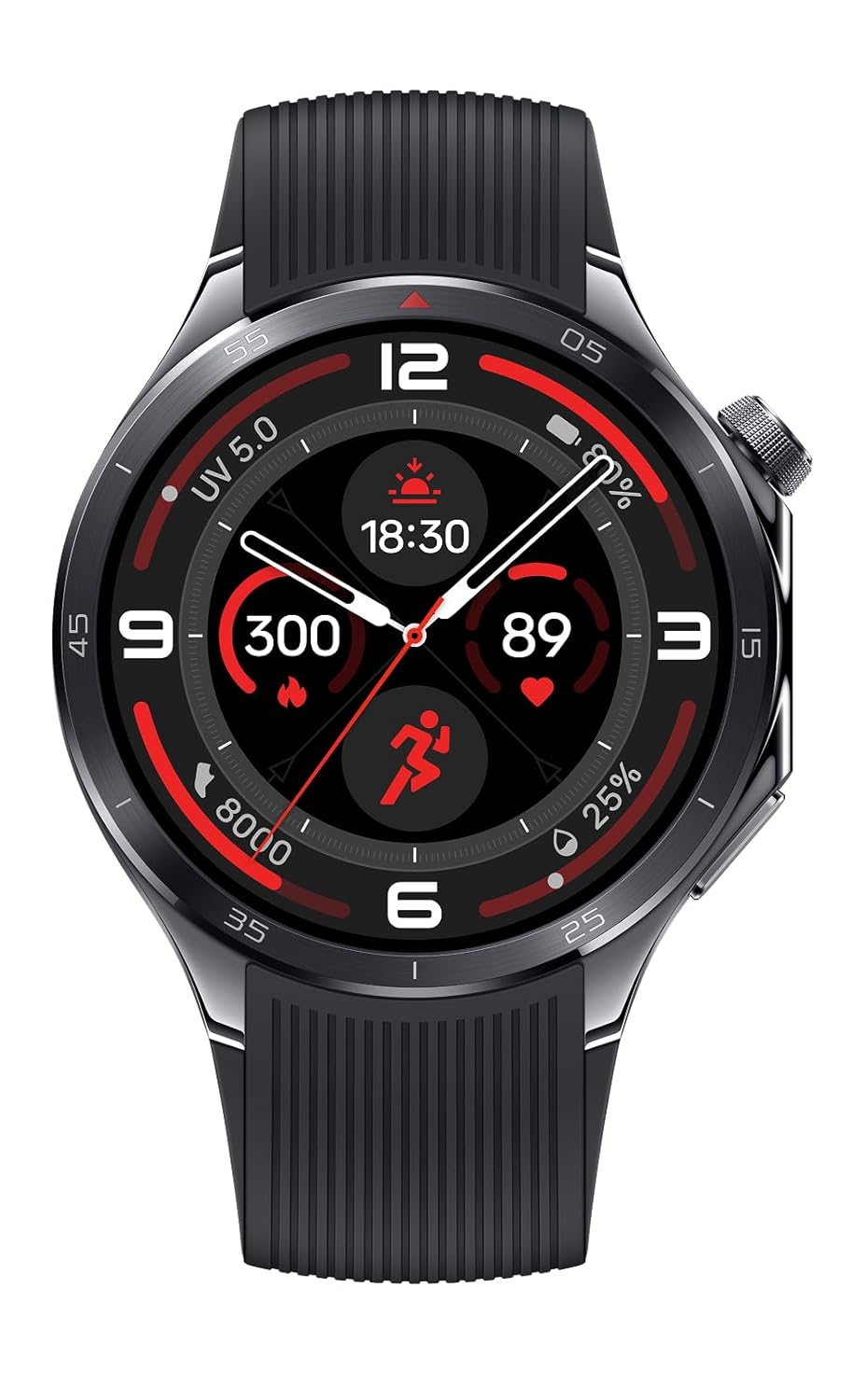 Watch 3 Obsidian Titanium, 32GB, 120-Hour Battery, Health & Fitness Tracking, Sapphire Crystal Design, Titanium Bezel, Dual-Engine, Wear-OS by Google Obsidian Titanium 1.50 inches