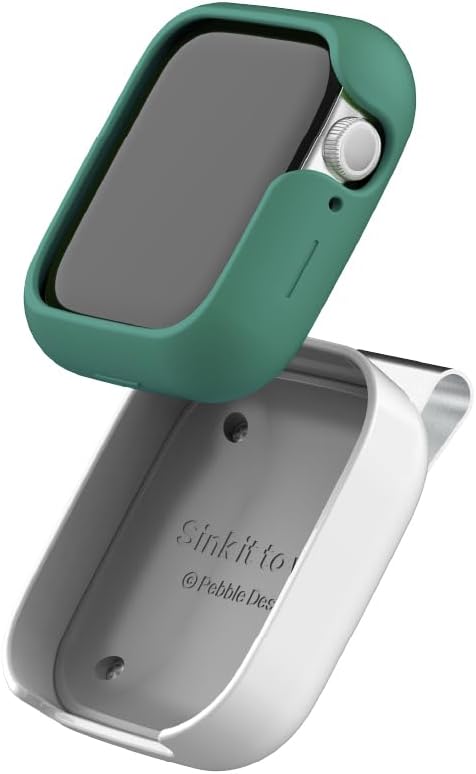 Palm - Silicone Case Designed for Golf - Compatible with Apple Watch Series 7/8/9 45mm - Includes Waist Clip That Magnetically Holds The Case