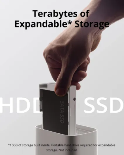 HomeBase S380 (HomeBase 3),eufy Edge Security Center, Local Expandable Storage up to 16TB, eufy Security Product Compatibility, Advanced Encryption,2.4 GHz Wi-Fi, No Monthly Fee