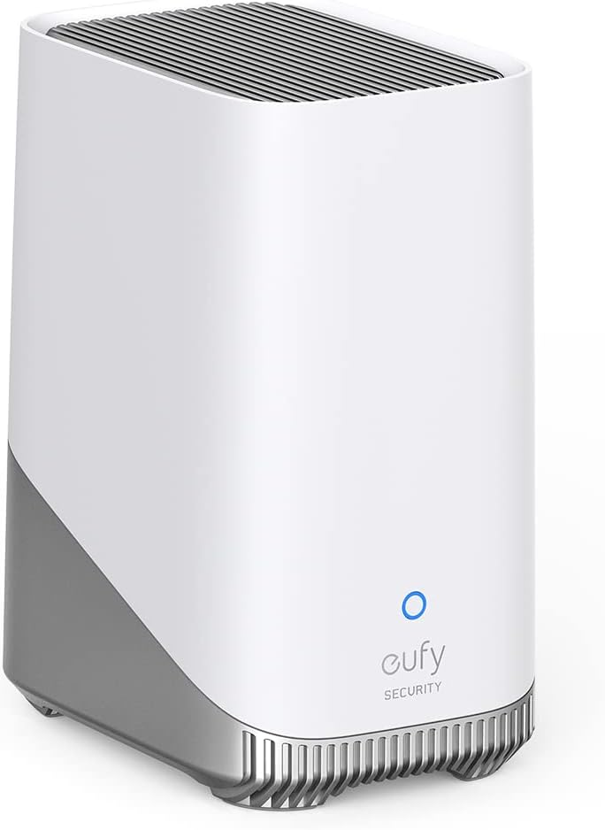 Eufy Security HomeBase S380(HomeBase 3),eufy Edge Security Center, Local Expandable Storage up to 16TB, eufy Security Product Compatibility, Advanced Encryption, No Monthly Fee (Renewed)