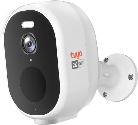 Security Cameras Wireless Outdoor 5G/2.4G WiFi, 2K Indoor Home Camera with AI Motion Detection, Color Night Vision, Siren,Waterproof, 2-Way Talk,Works w/Alexa&Google Assistant,SD/Cloud 1PC White