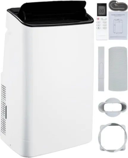 14000 BTU Portable Air Conditioners with Remote Control, 3-in-1 Free Standing Cooling AC Unit with Fan & Dehumidifier, Cools Room up to 750 sq.ft, Smart/Sleep Mode, 3 Speed, 24H Timer