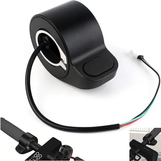 1 Pce Electric scooter thumb throttle, Plastic Electric Scooter Accelerator, Thumb accelerator electric scooter throttle replacement for Xiaomi M365(65*45*28mm)electric scooteraccelerator throttle