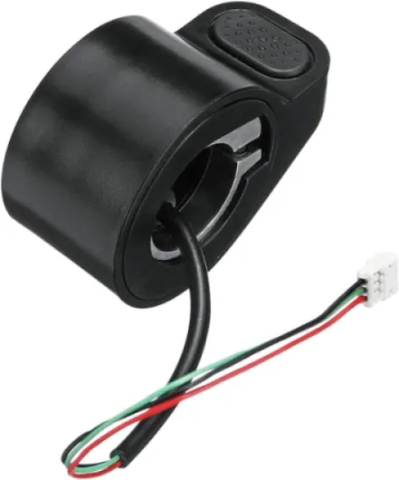 Scooter Thumb Accelerator, Thumb Throttle Compatible with Xiaom-i m365 Electric Scooter, Accelerator Speed Control Replacement with Waterproof Plug(Color:Black)