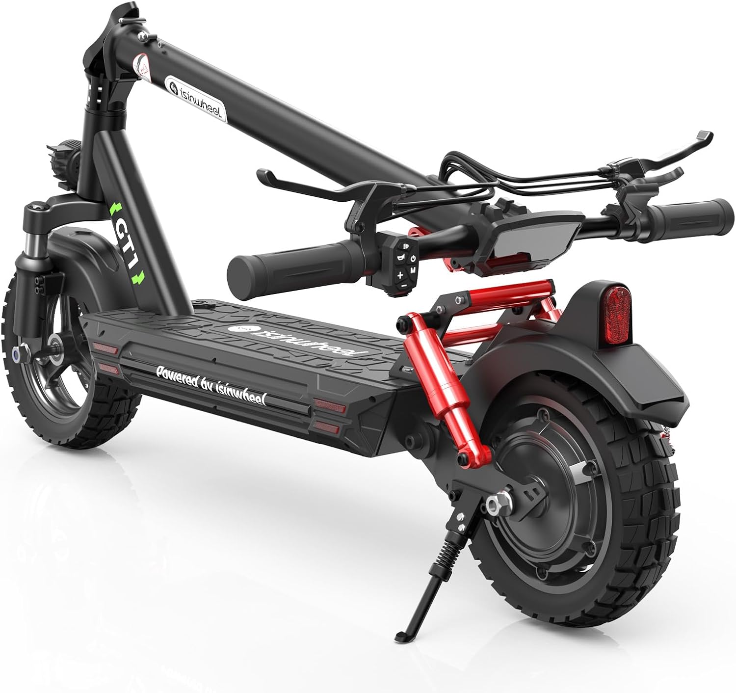 GT1/GT2 Electric Scooter Adults, 28 MPH Top Speed, 28/37Miles Range, 800/1000W Motor, 330LBS Load, Off-Road Scooter for Adults with Turn Signal UL Certified (2025 Upgraded Version) GT1-2025 Version