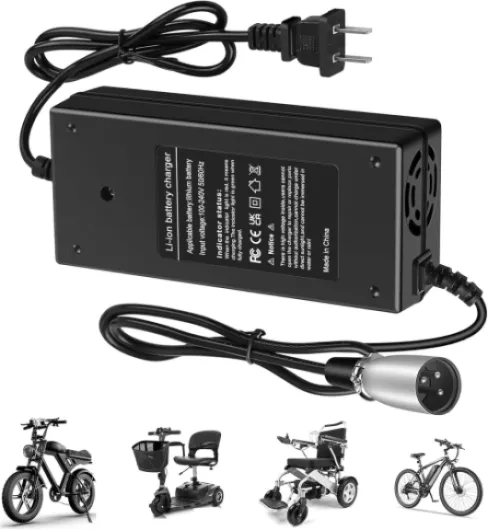 24V(Max 29.4V) 2A 3-Pin XLR Charger for Electric Scooter Go-Go Elite Traveller, Plus HD US, Ezip Mountain Trailz, Jazzy Power Chair,Shoprider,Schwinn S300 S350 S400 S500 S650,Pride Mobility