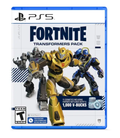 Fortnite - Transformers Pack - PlayStation 5 (Code in Box)